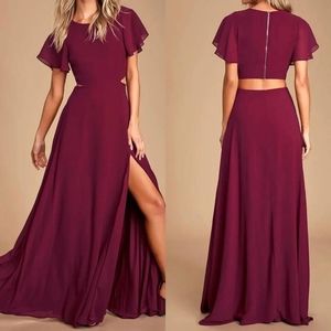 Cutout Maxi Dress
